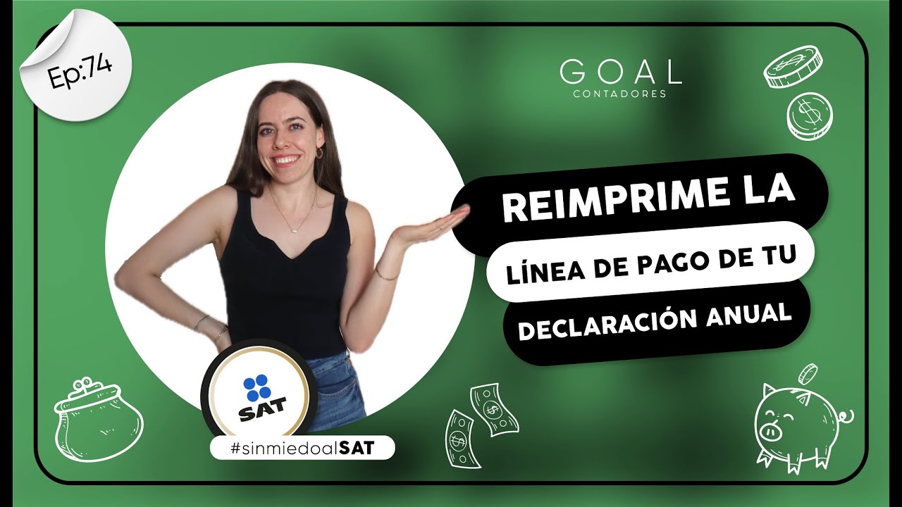 ¿Cómo generar y reimprimir una nueva línea de pago de la Declaración Anual | {TUTORIAL 2024}