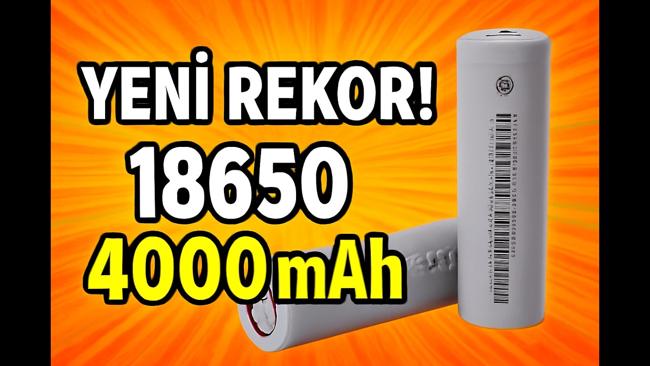 Pillerin Kapasite Sınırı Aşıldı - FEB 4000 mAh En Yüksek Kapasiteli 18650 Pil