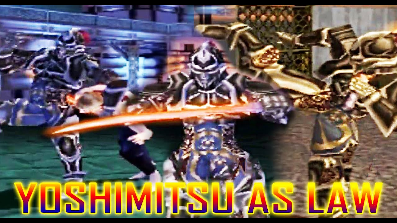 [TAS] Yoshimitsu With Law's Moves Gameplay - Tekken 3 (Arcade Version) (Requested)