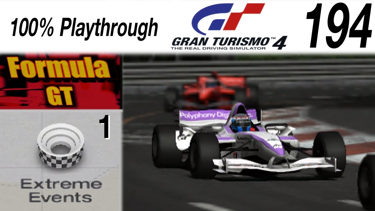 Gran Turismo 4 - #194 - Formula GT World Championship || Race 1