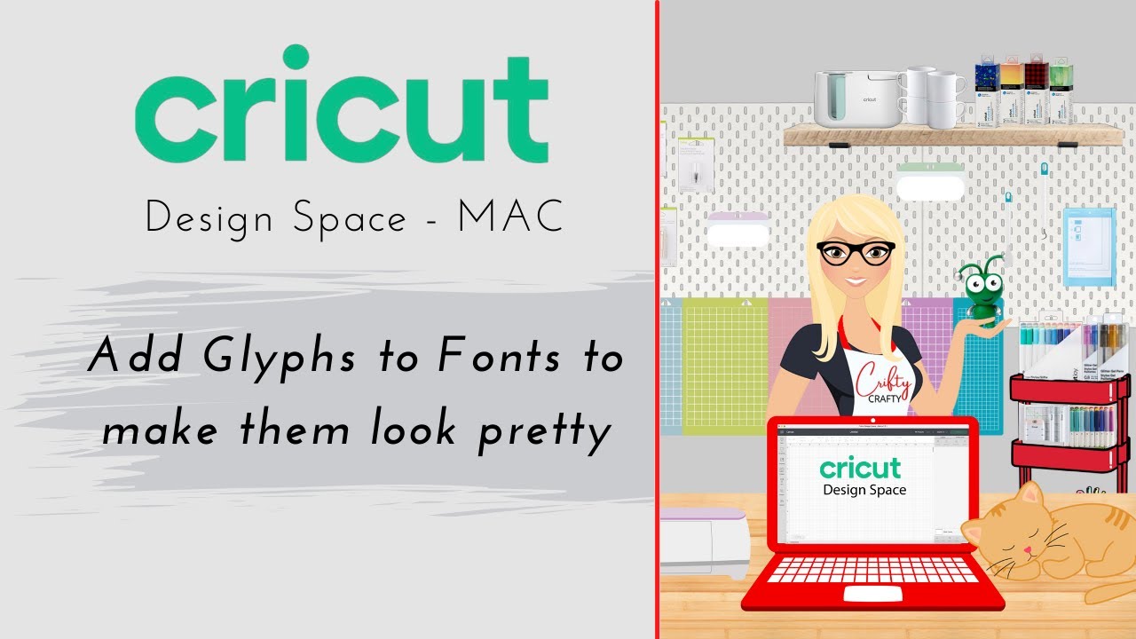 Cricut Mac - Fontbook Glyphs
