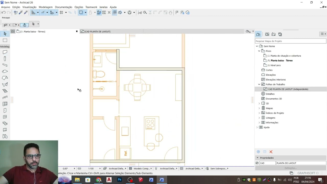 MELHOR MANEIRA DE INSERIR PAREDES NO ARCHICAD?