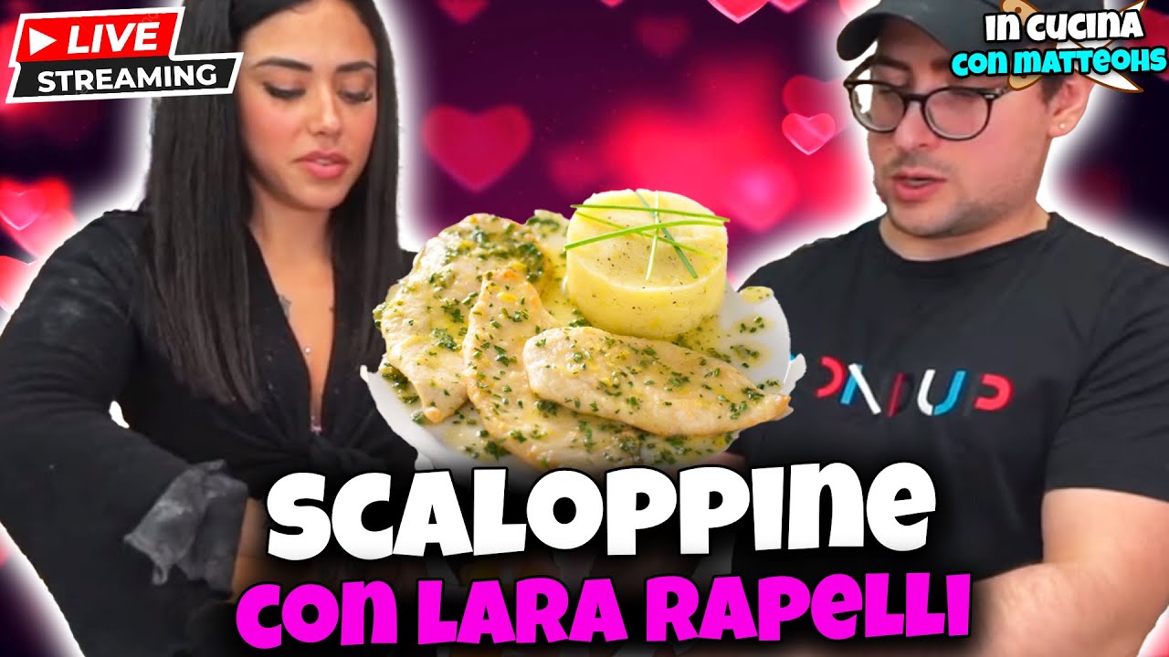 SCALOPPINE CON LARA RAPELLI ❤️ DEL 23 GENNAIO 2024