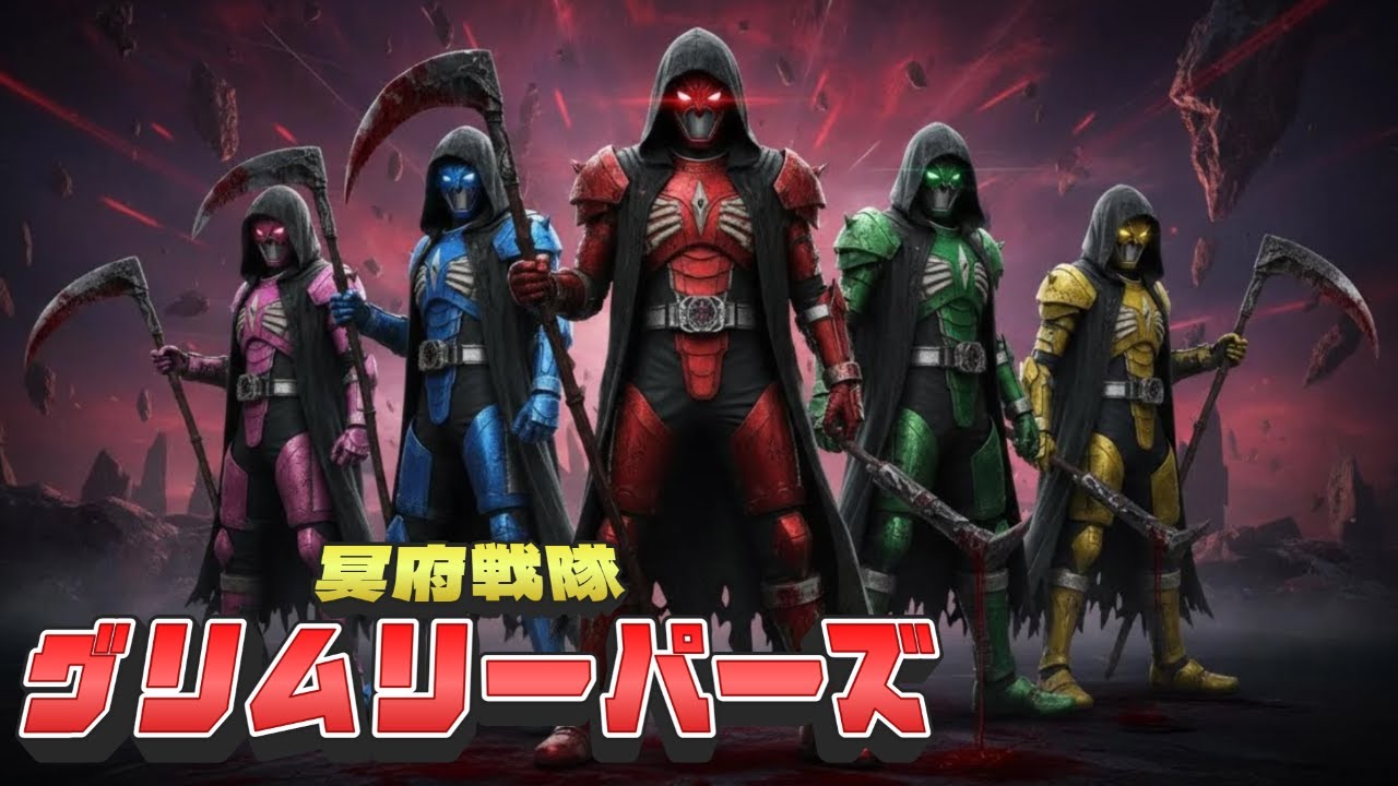 Grim Reapers Rangers Unleashed A New Era of Original Power Rangers! super sentai opening