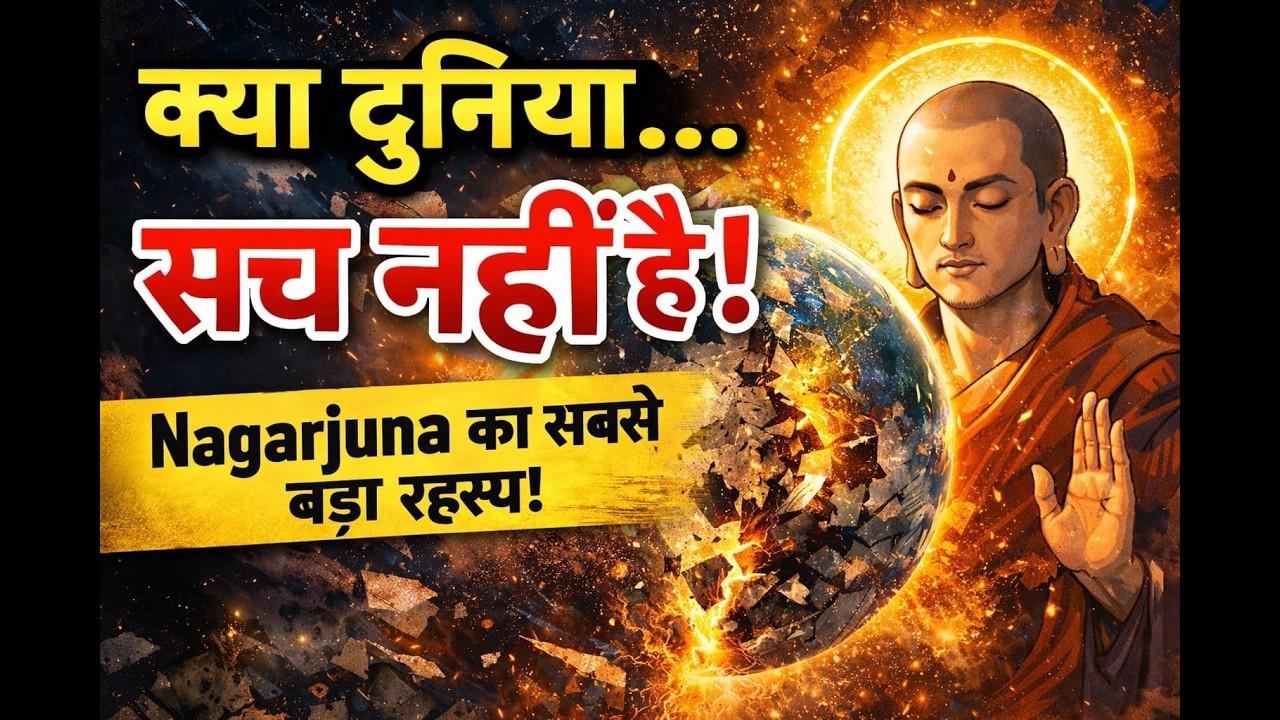 नागार्जुन का शून्यवाद: क्या सच में कुछ भी वास्तविक नहीं? | Reality का सबसे बड़ा रहस्य #facts #life