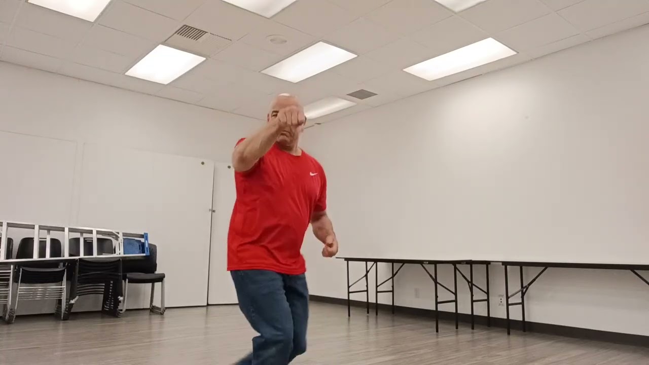 Basic Goju kata practice. 