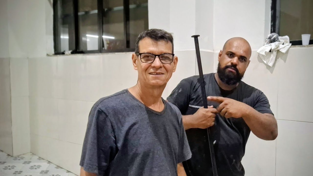 Esse serviço foi difícil mas foi Necessário!!!