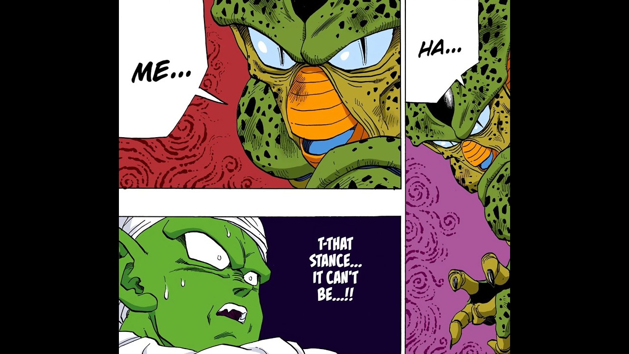 (Manga Dub) Piccolo Encounters Cell