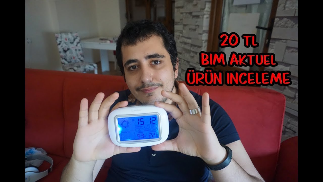 Oribian Dijital Masa Saati Nem ve Sıcaklık Ölçer Bim Aktüel