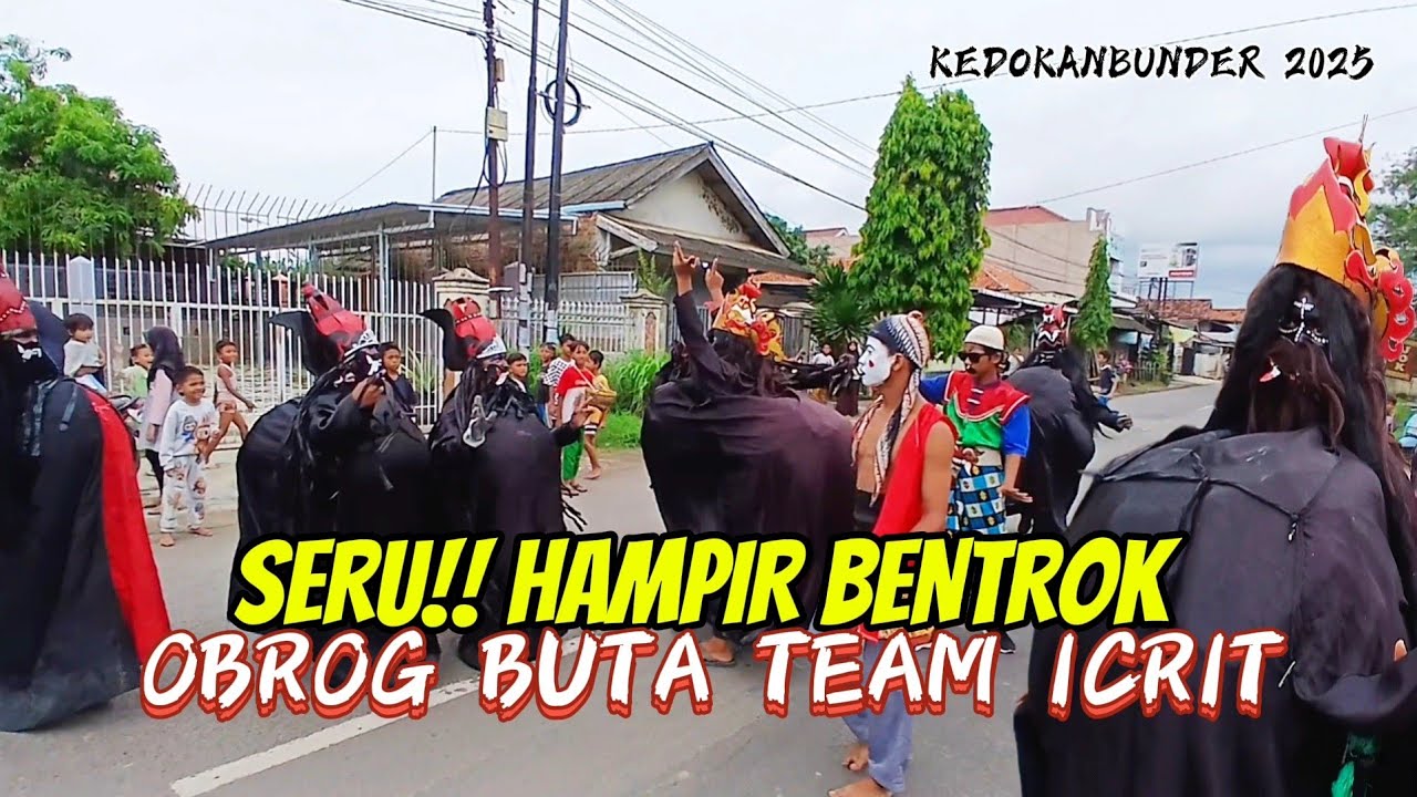 VIRAL‼️ obrog buta bentrok - kedokan bunder indramayu 2025
