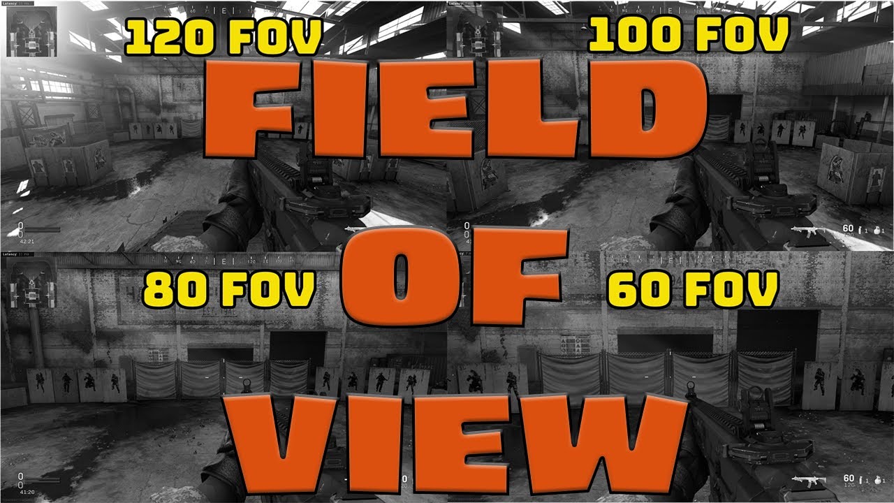 Field of View (FOV) - 120 vs 100 vs 80 vs 60 - Call of Duty Warzone