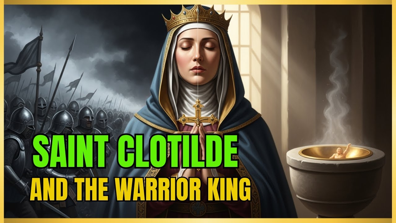 THE QUEEN Who Converted the WARRIOR KING   Saint Clotilde and the Baptism of Clovis