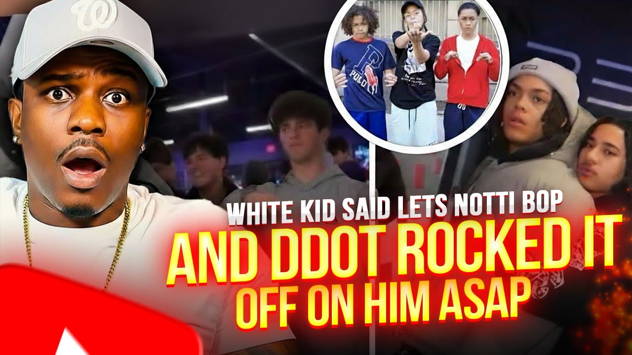 Cblu Reacts To SugarHill Ddot Punch!ng His Fan After He Tells Him To Notti Bop (DDOSAMA)