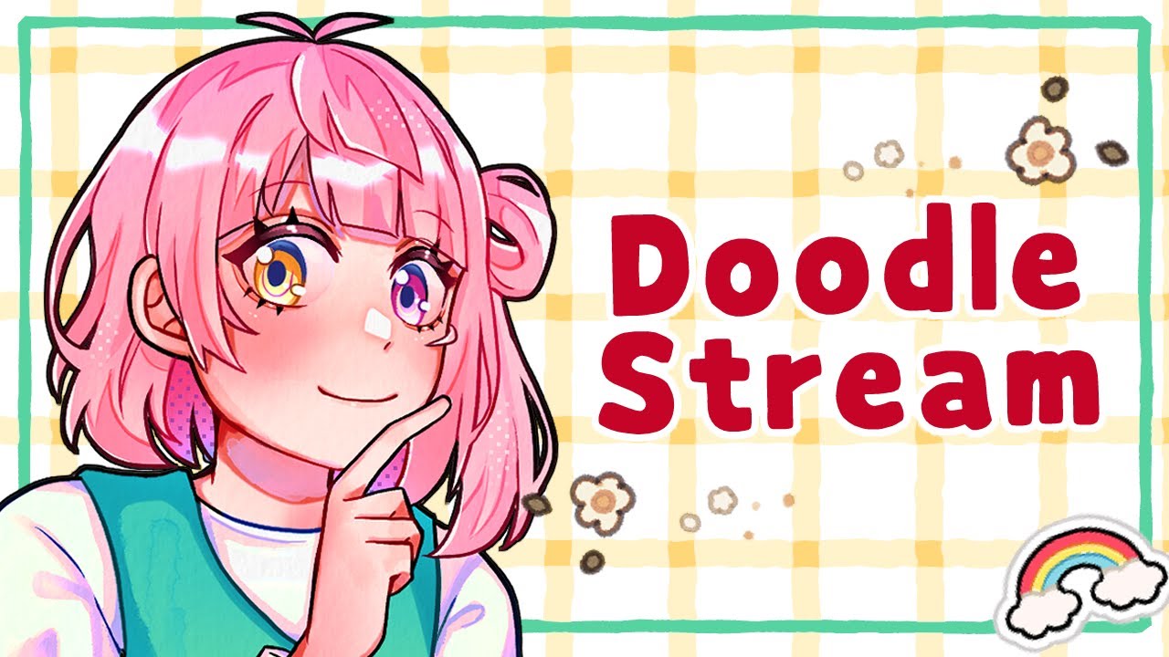 【Art】Screenless Tablet Doodles【#VTuber】+ Just Chatting