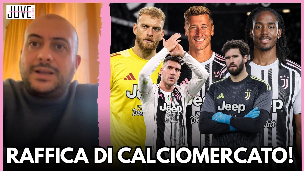 10 DOMANDE di CALCIOMERCATO con Giovanni ALBANESE! Alisson, LEWANDOWSKI, Vlahovic, DI GREGORIO