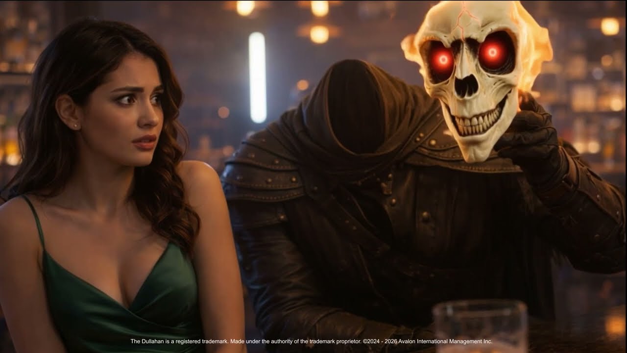 Give us a Kiss! - THE DULLAHAN® Infused with the spirit of the night.