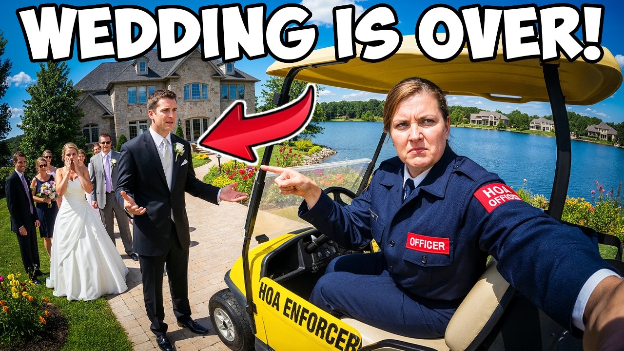 HOA Karen Called 911 To Ruin MY Lake Wedding, Unaware I Own The Property!
