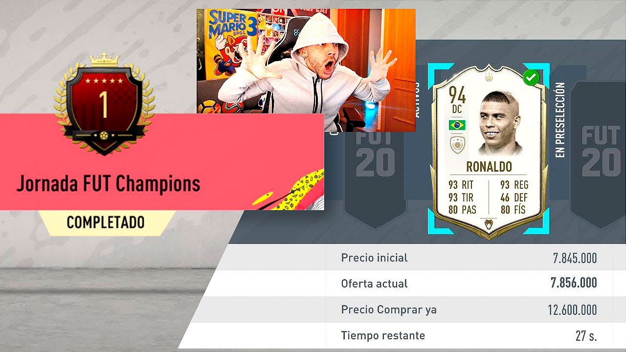 EL MEJOR JUGADOR DE FIFA 20 *TOP 1 FUT CHAMPIONS*