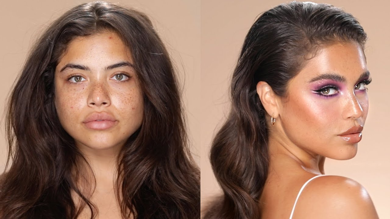 My First Makeup AND Hair Tutorial!