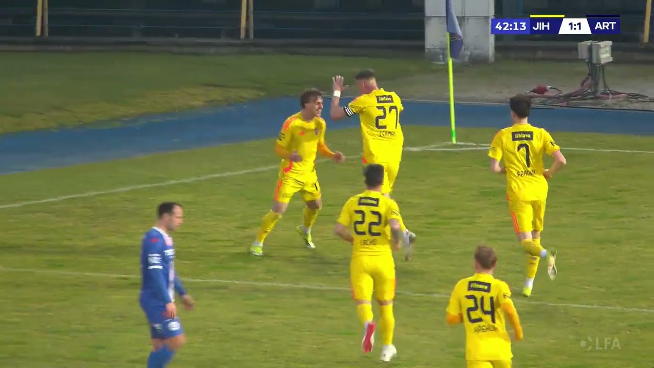ChNL – 27.2.2026: Vysočina vs. Artis Brno 1:1 (1:1) – sestřih duelu