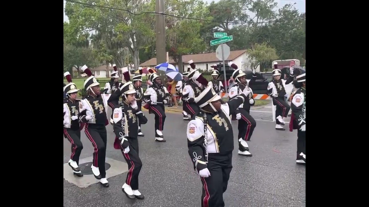 2022 Bethune Cookman Homecoming Parade Forest Park High School, Ga The Kings Sound