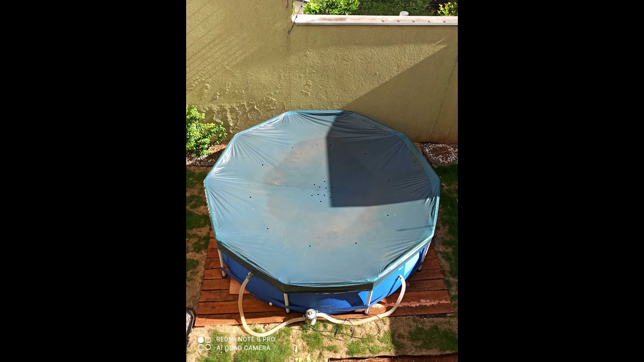 Capa da piscina intex não presta