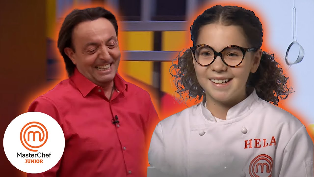 Michel wybuchł śmiechem po rozmowie z Helą | MasterChef Junior