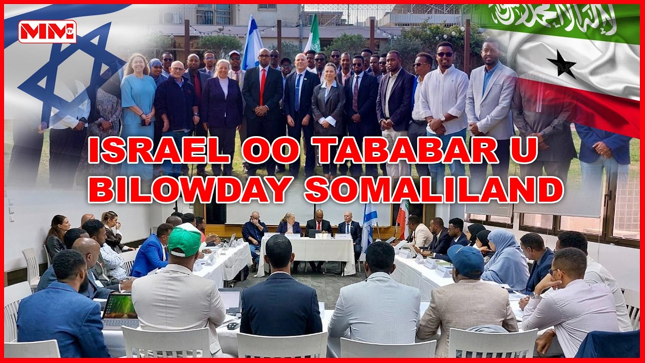 Isreal oo tababar u bilowday dhalinyaro Somaliland ka socda.