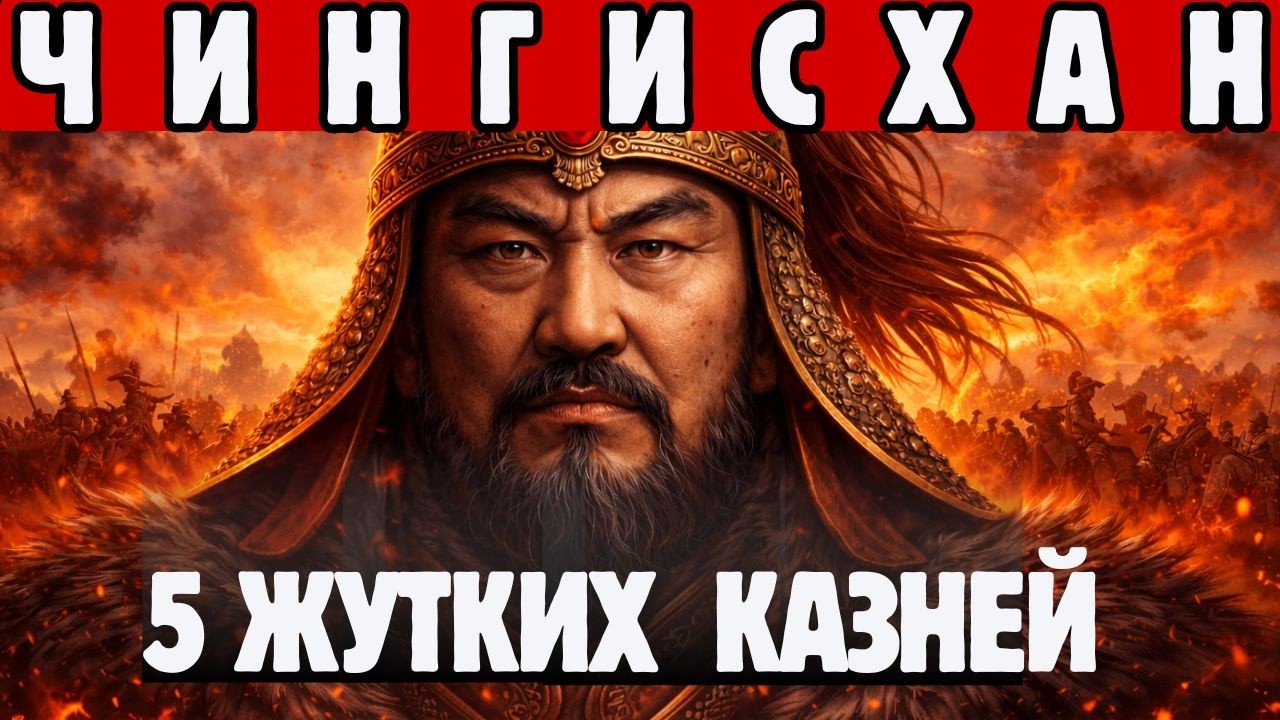 Самые ДИКИЕ расправы Чингисхана, от которых ПРЕДАТЕЛИ молили о смерти!