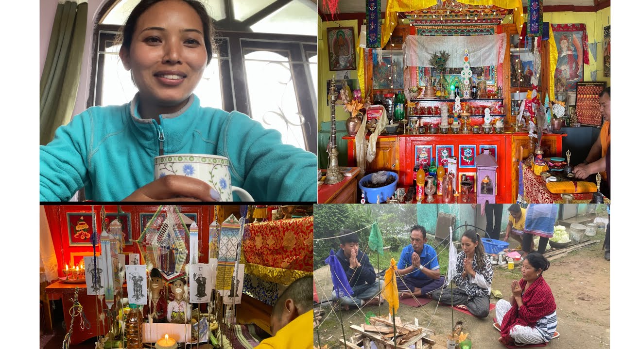 4days puja at home| ku Rhabnay|Domang| Gyassi| jhinshrek|🙏🙏