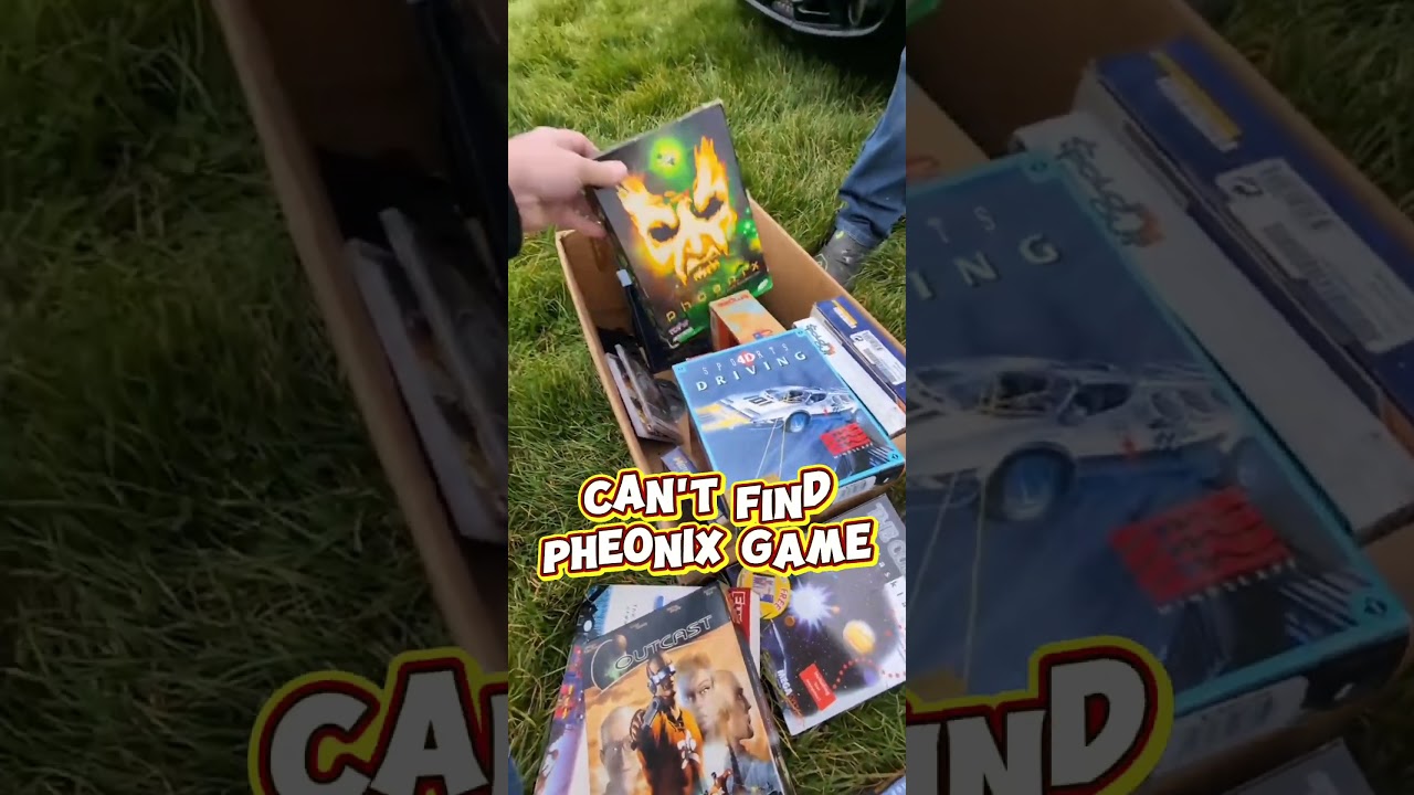 BIG BOX PC GAMES CARBOOT FIND! #pcgaming #pcgamers #pcgamingcommunity #retrogamer #retrogames