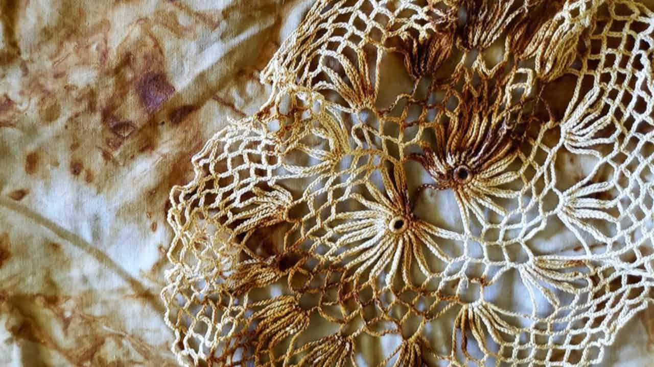 Dye Fabric with Rust | Reveal
