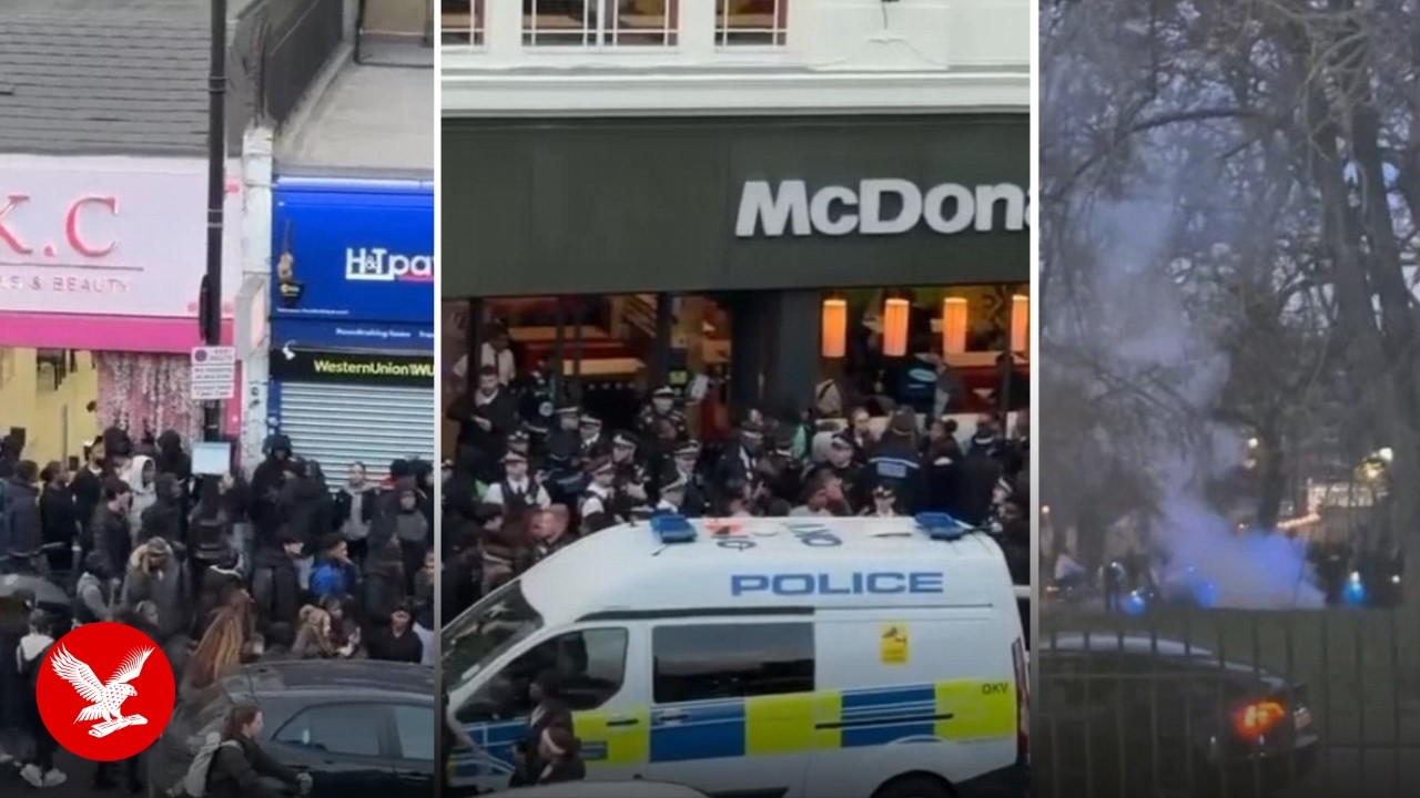 Teenagers wreak havoc in Clapham during Easter holiday &lsquo;link up&rsquo;