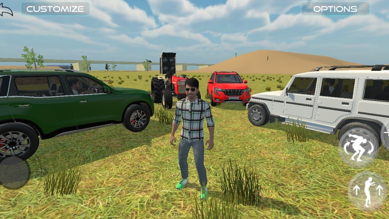 ट्रैक्टर बोलेरो गेम‼️Indian vehicles Simulator 3D