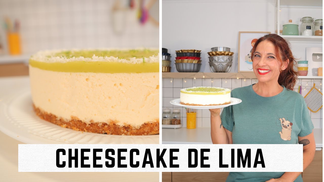 Cheesecake de Lima- sem forno!