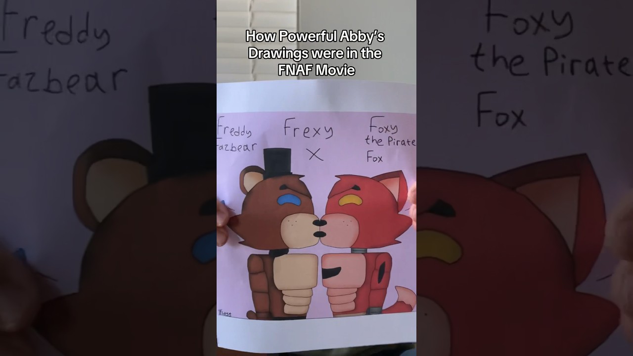 How Powerful Abby&rsquo;s Drawings in the FNAF Movie were&hellip;