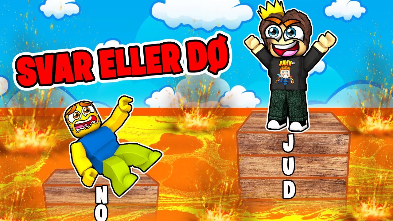 Svar Rigtigt eller DØ! - Dansk Roblox
