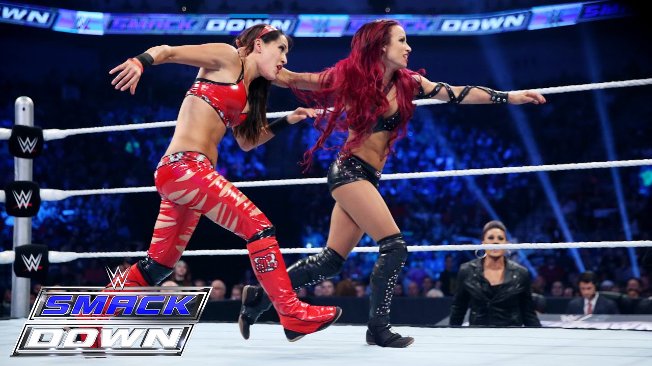 Nikki Bella & Brie Bella  vs. Naomi & Sasha Banks: SmackDown, July 23, 2015