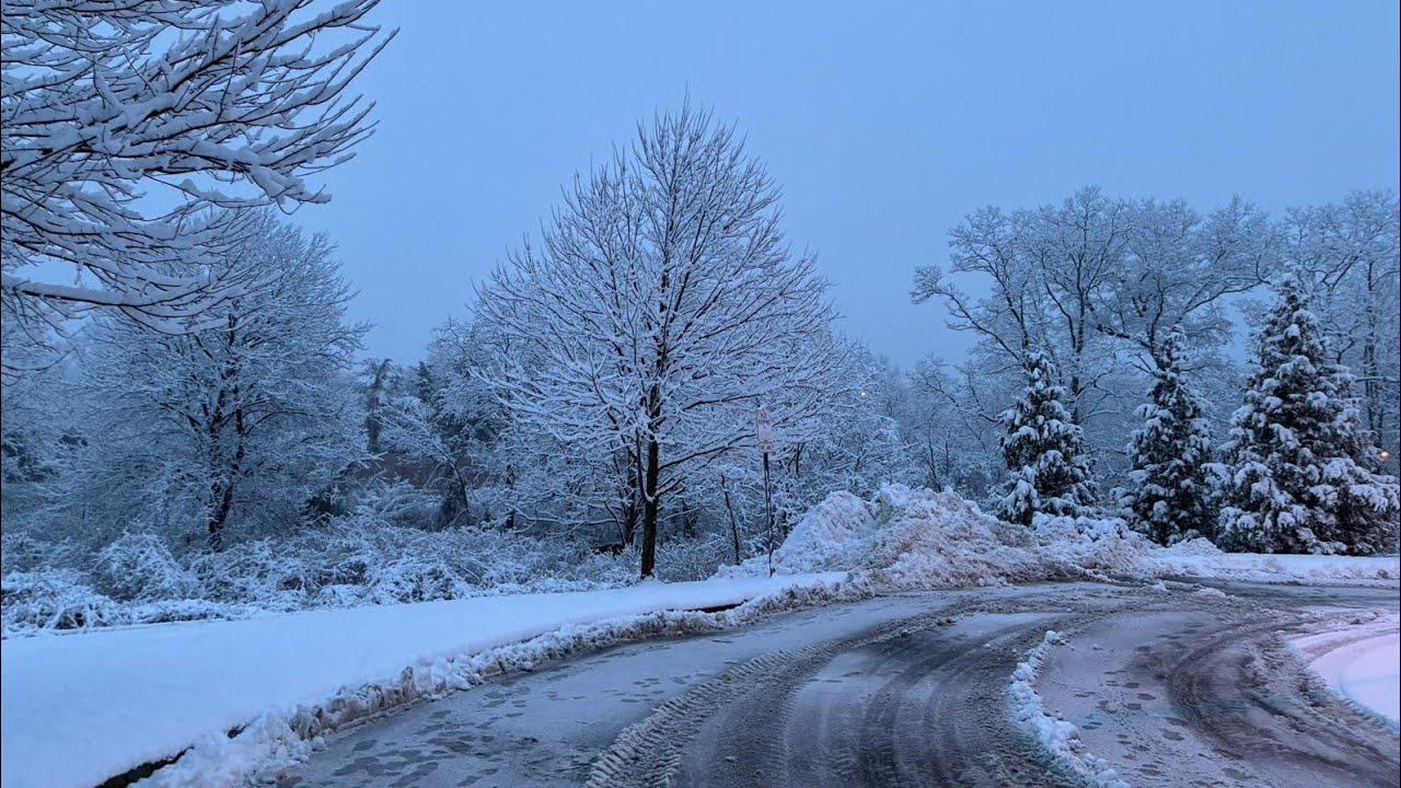#heavysnowfall❄️#snowstorm2026 ⛈️❄️☃️ #america #snow #usatravelvlog #travelvideo #automobile #winter