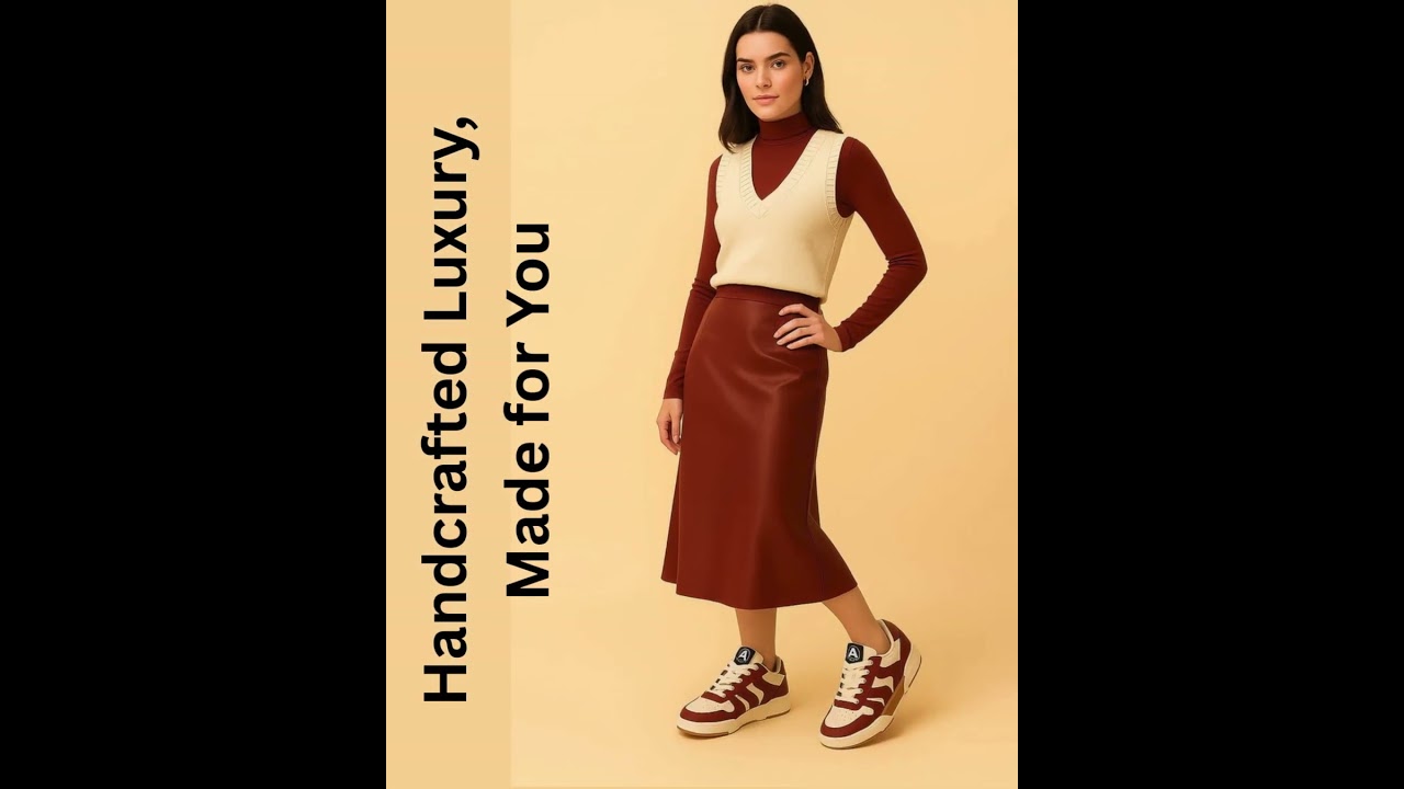 Adeller Women&rsquo;s VELN1 Sneaker &ndash; Dark Ruby Red | Handcrafted Luxury Leather Sneakers Made in Portugal