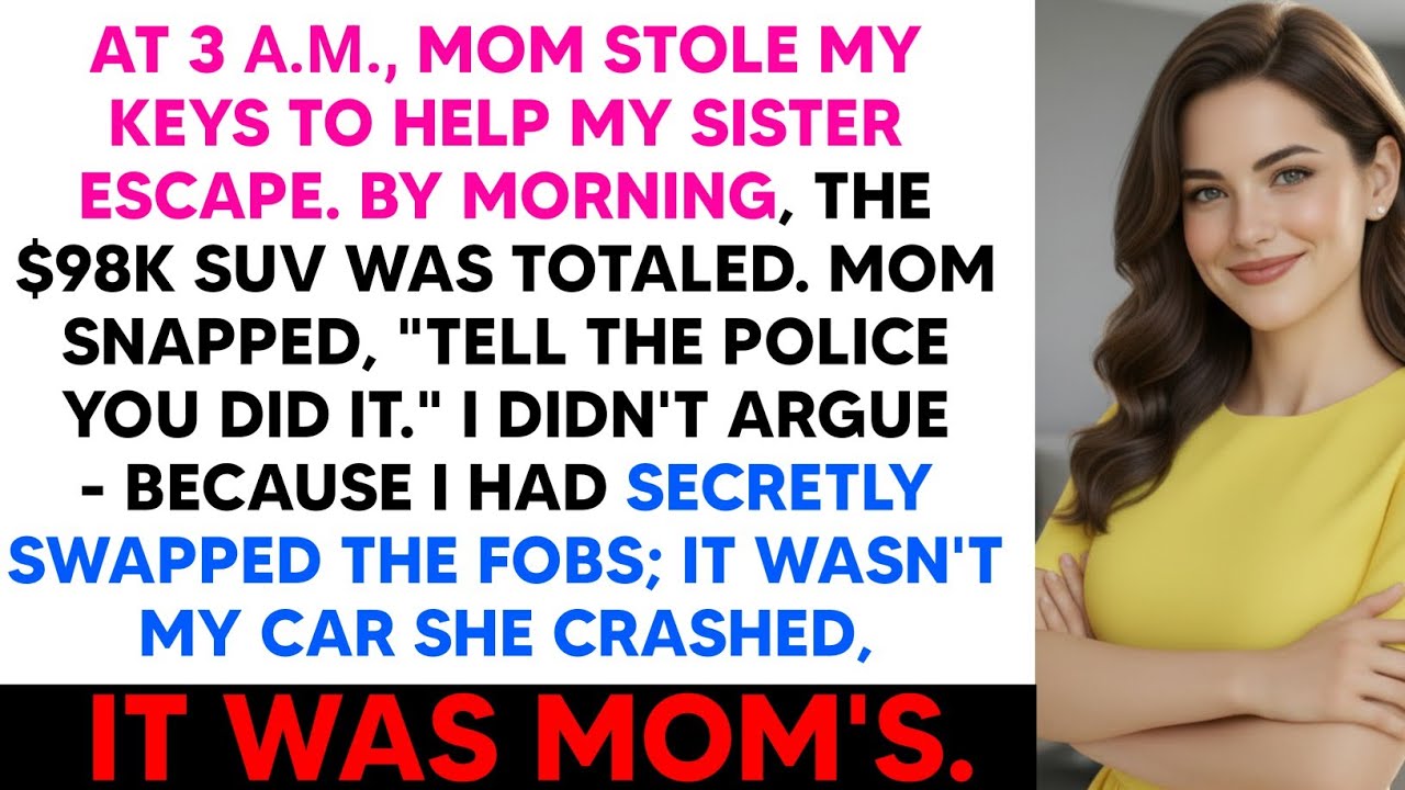 She Stole My Keys, By Morning The $98k SUV Was Destroyed And Mom Blamed Me…