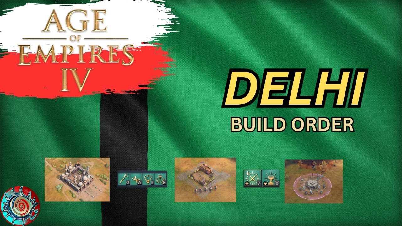 Age of Empires 4 - Podstawowy build order - Sułtanat Delhijski [PL]