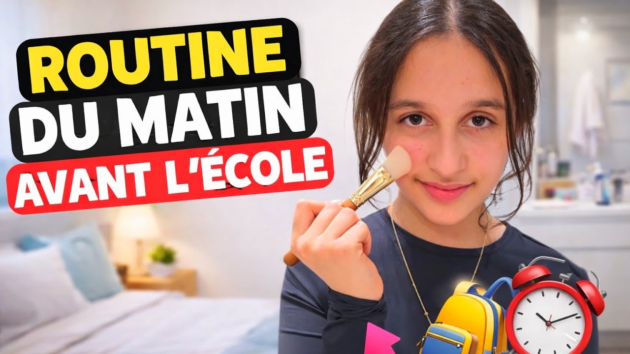 MA MORNING ROUTINE DU MATIN POUR COLLÈGE #mourning #routines 