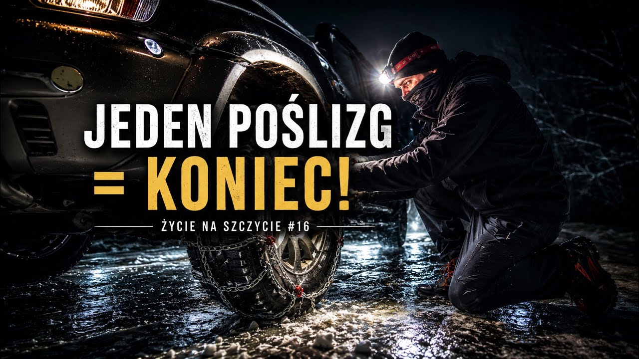 🏔️Bez łańcuchów nie ma szans!⛓️🛞🚛Śliska droga do górskiego schroniska📦Życie na Szczycie #16