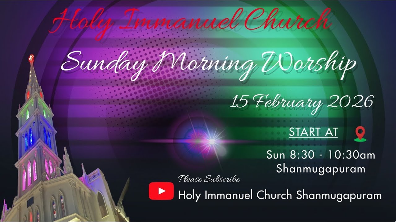 | Live | 15/02/2026 | Sunday Morning Worship |