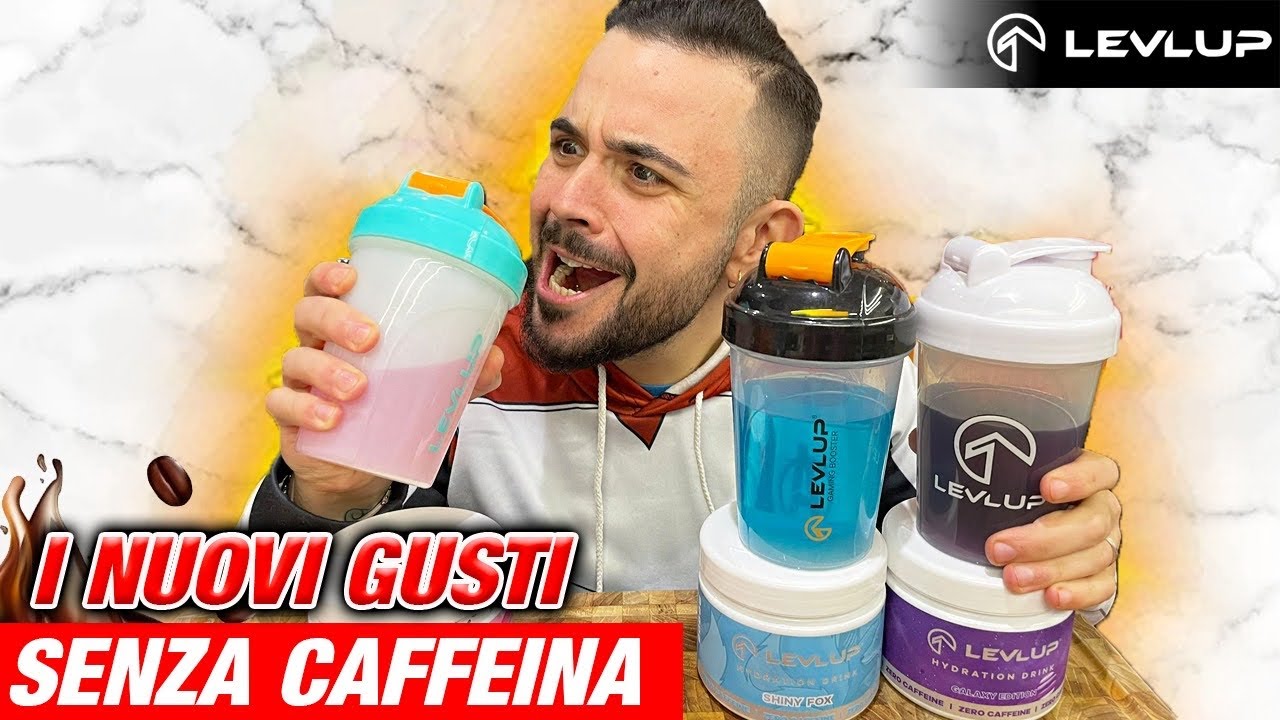 Provo i Nuovi Gusti LEVEL UP Senza Caffeina!