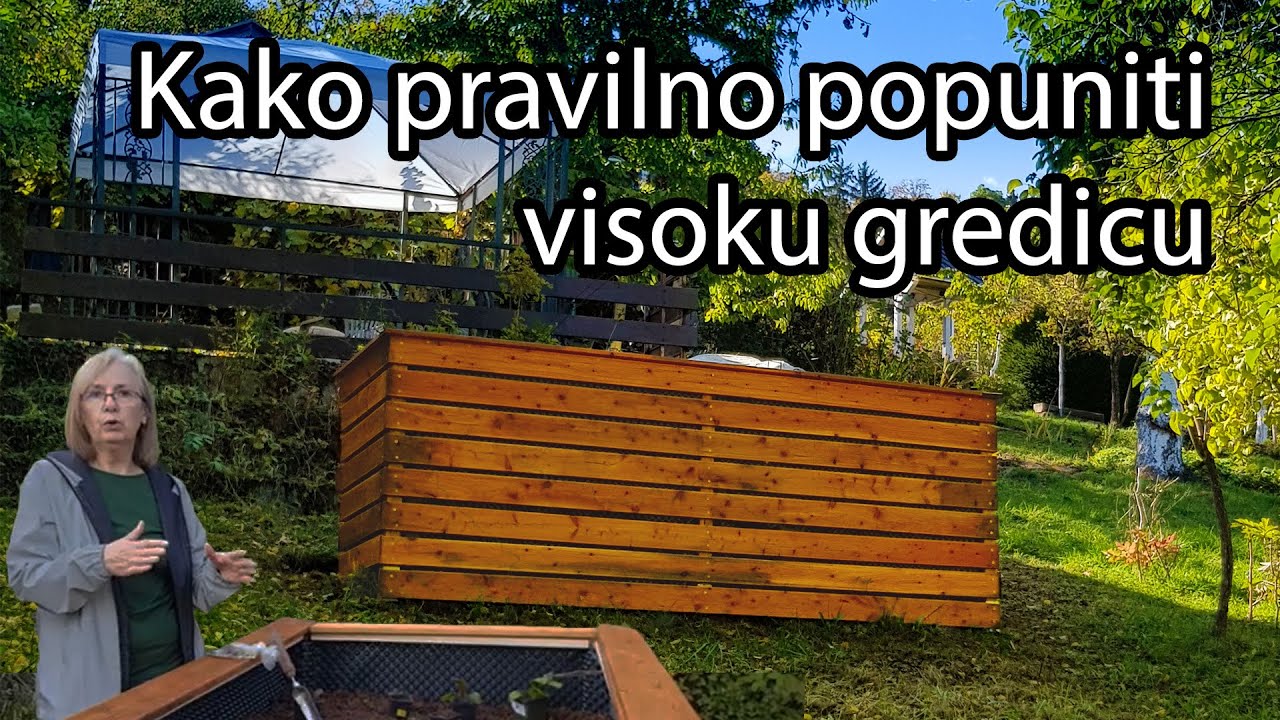Kako pravilno popuniti visoku gredicu