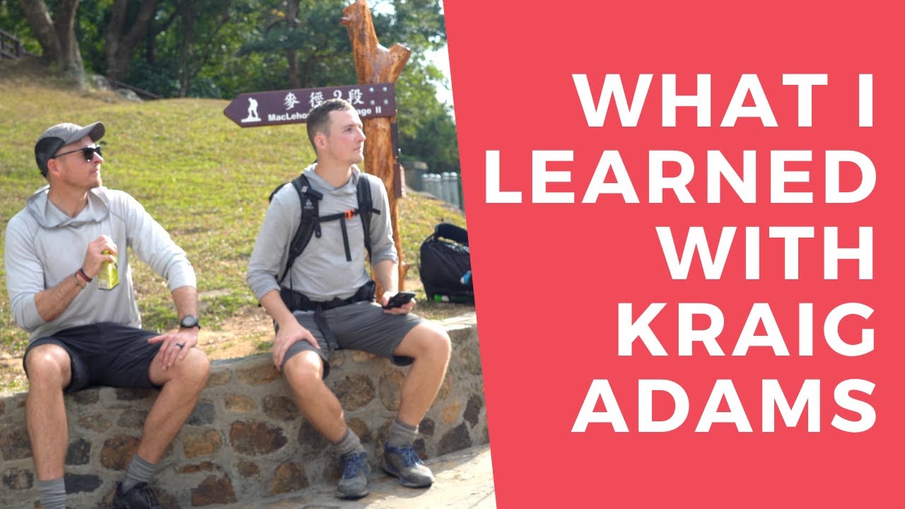 What I Learned Hiking 100km with Kraig Adams