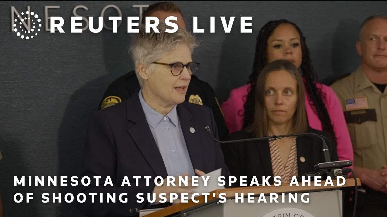 LIVE: Minnesota attorney speaks ahead of shooting suspect's hearing