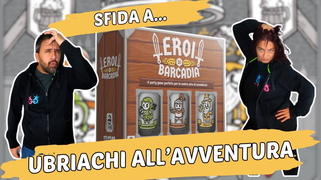 Eroi di Barcadia Partita Completa bevendo tra le stanze del dungeon pi&ugrave; alticcio che esiste